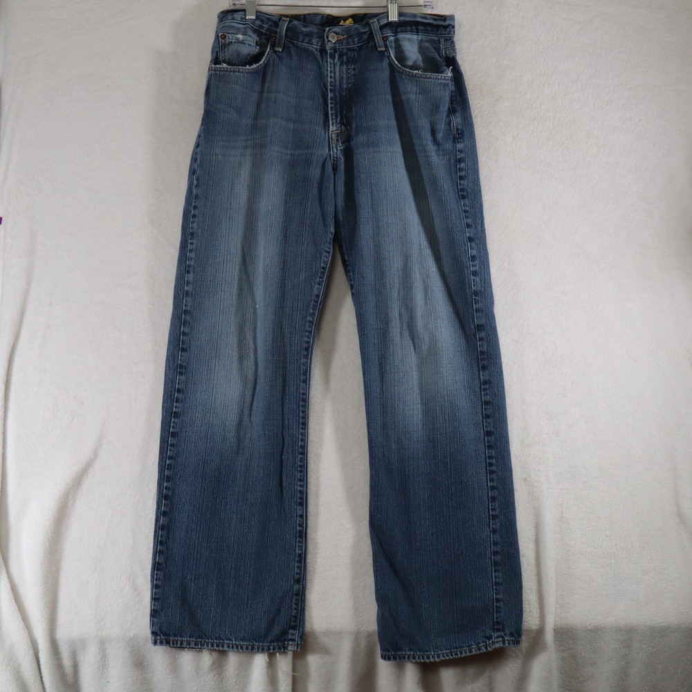 Lucky Brand Dungarees By Gene Montesano Sz. 34 Straight Leg Classic Jeans 34X30
